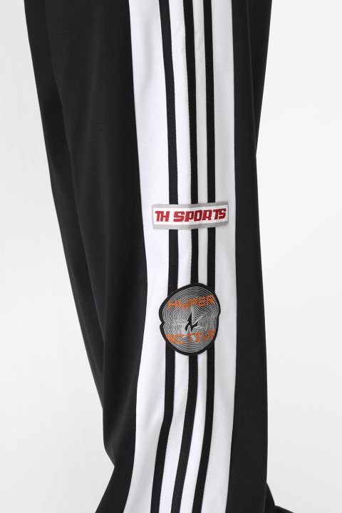 Over Size Sports Pants Black - Image 4