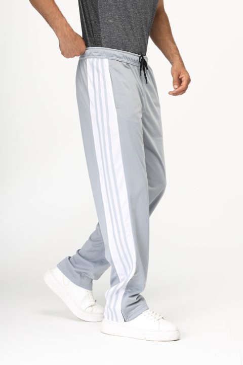 Over Size Sports Pants Gray - Image 4