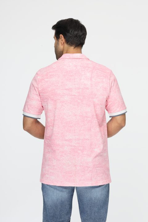 Polo Shirt Regular Fit Rose - Image 3
