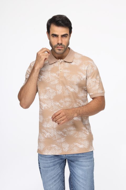 Polo Shirt Regular Fit Beige