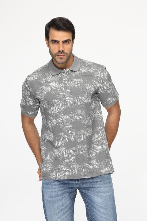 Polo Shirt Regular Fit Gray