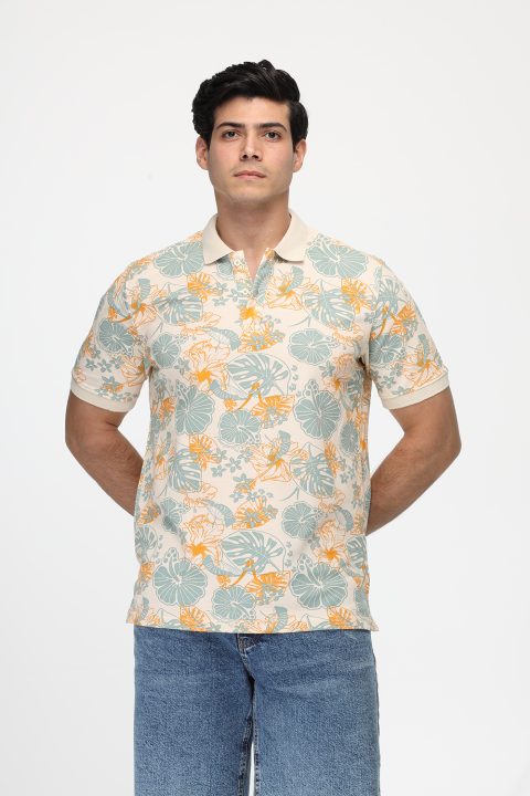 Polo Shirt Regular Fit Green