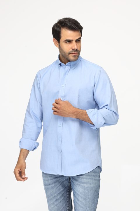 New Fit Shirt Medium Blue - Image 3