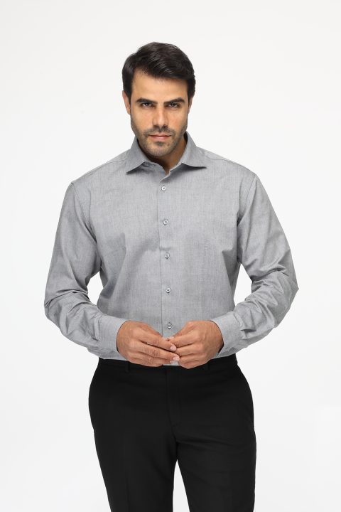 Classic Shirt Regular fit Gray