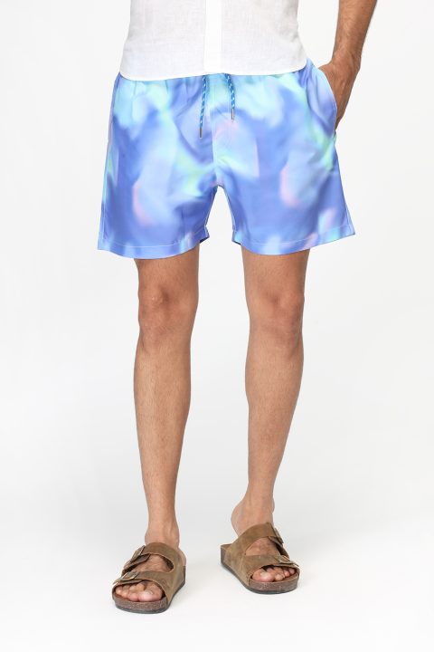 Regular Fit Swim Suit Purple
