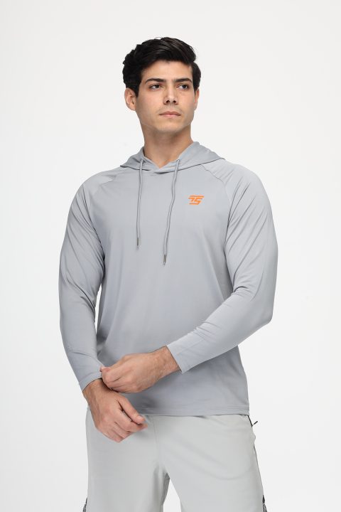 Regular Fit Sports T-Shirt Gray - Image 3