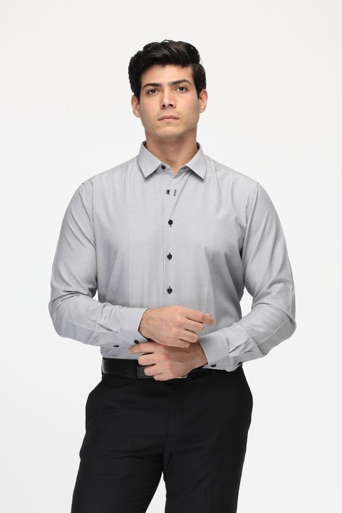 Slim Fit Shirt Gray