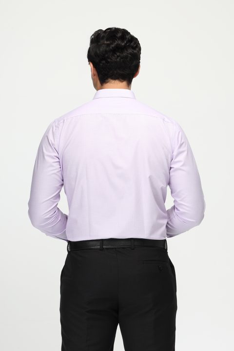 Slim Fit Shirt Purple - Image 4