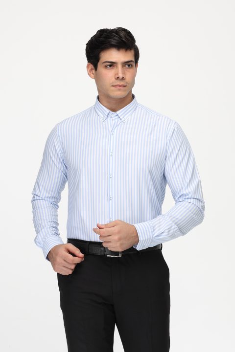 Slim Fit Shirt Light Blue