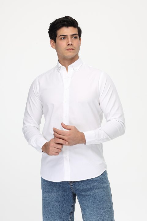New Fit Shirt White - Image 3