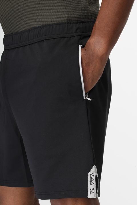 Regular Fit Sports Short Black - Image 4