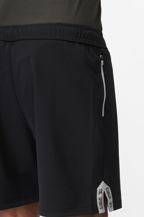 Regular Fit Sports Short Black - Image 5