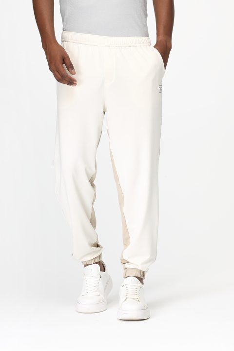 Regular Fit Sports Pants Off White
