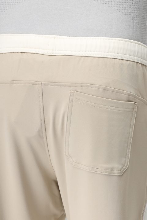 Regular Fit Sports Pants Off White - Image 5