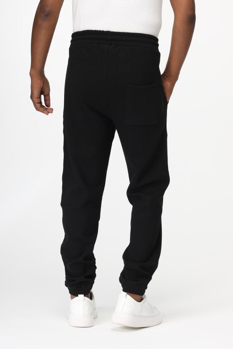 Relax Fit Sweat Pants Black - Image 5
