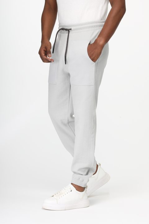 Relax Fit Sweat Pants Gray - Image 3