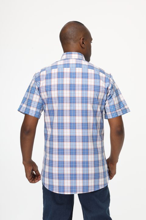 New Fit Shirt Half Blue - Image 4
