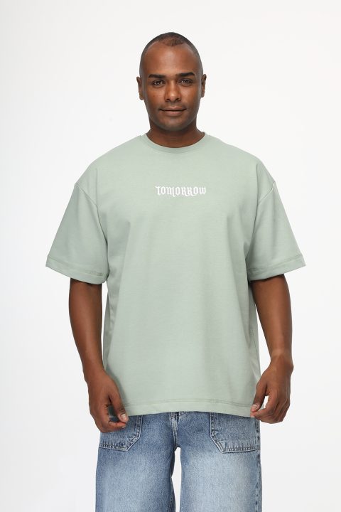 Over Size T-Shirt Green