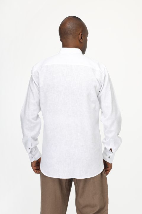 Regular Fit Shirt White - Image 4