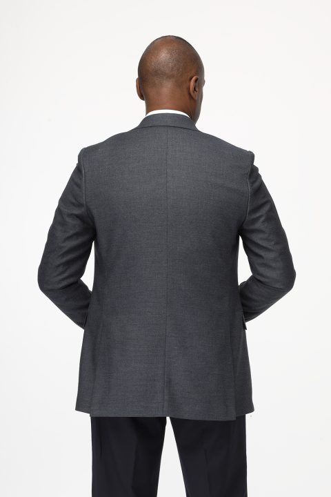 Slim Straight Fit Suit Blue - Image 3