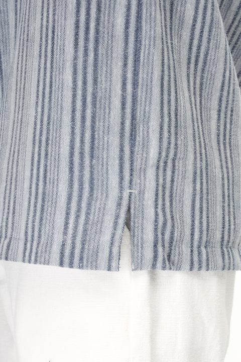 Regular Fit Shirt Half Blue - Image 5