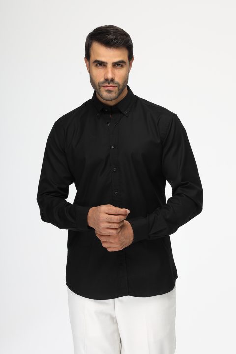 Regular Fit Shirt Black