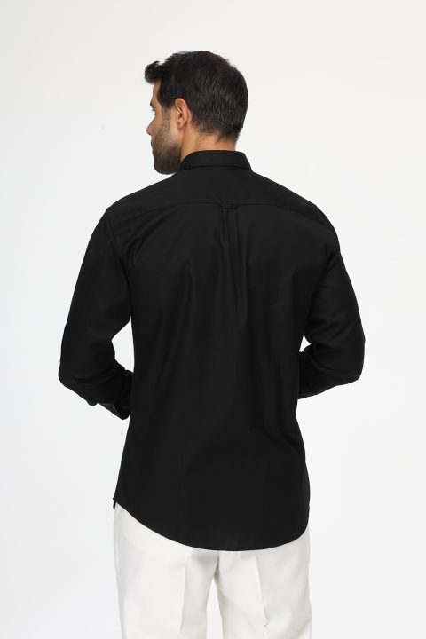 Regular Fit Shirt Black - Image 4