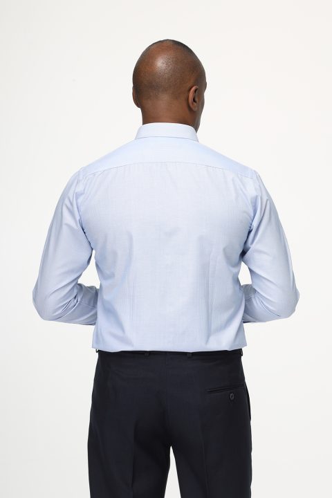 Slim Fit Shirt Light Blue - Image 4
