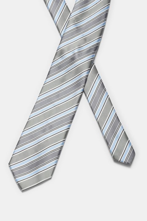 Stripe Tie 7 cm Gray - Image 2