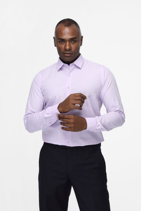 Classic Shirt Slim fit Light Purple