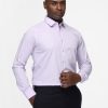 Classic Shirt Slim fit Light Purple - Image 3