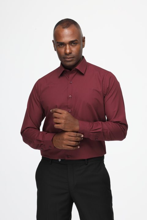 Classic Shirt Slim fit Maroon