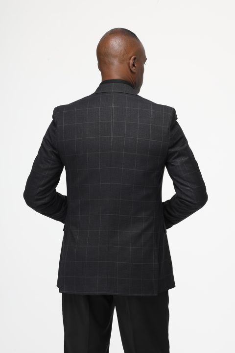 Slim Straight Fit Suit Gray - Image 8
