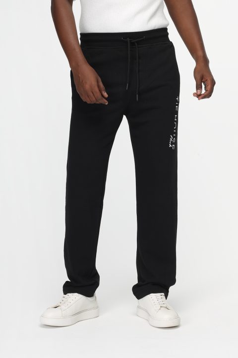 Regular Fit Sweat Pants Black