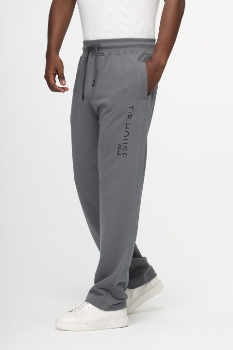 Regular Fit Sweat Pants Gray - Image 3