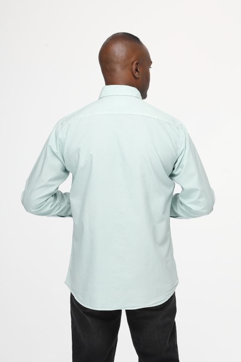 New Fit Shirt Light Green - Image 4