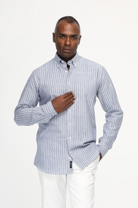 New Fit Shirt Dark Blue