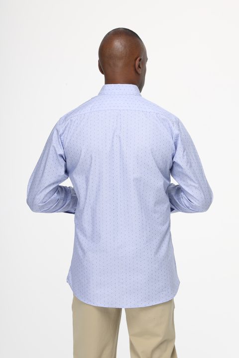 New Fit Shirt Light Blue - Image 3