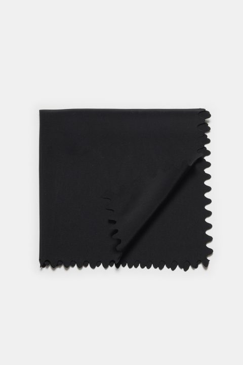 Plain Handkerchief Black