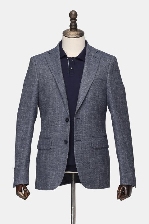 Slim Fit Suit Blue - Image 3