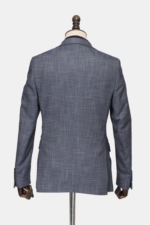 Slim Fit Suit Blue - Image 4