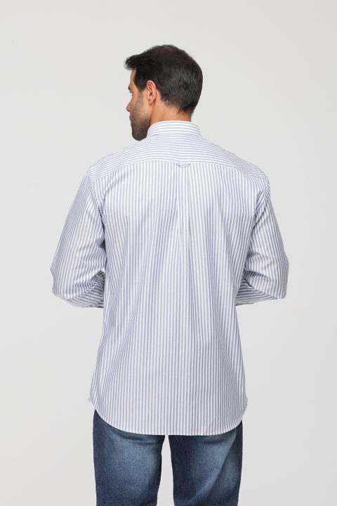 Regular Fit Shirt Blue - Image 3