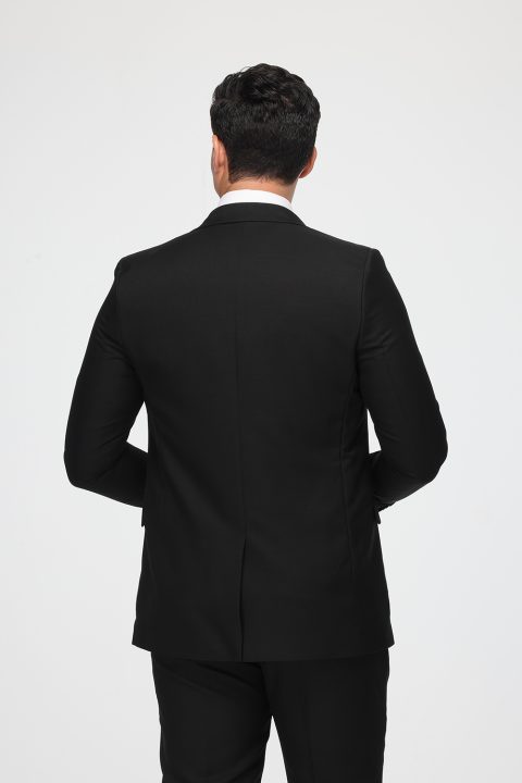 Slim Fit Suit Black - Image 5