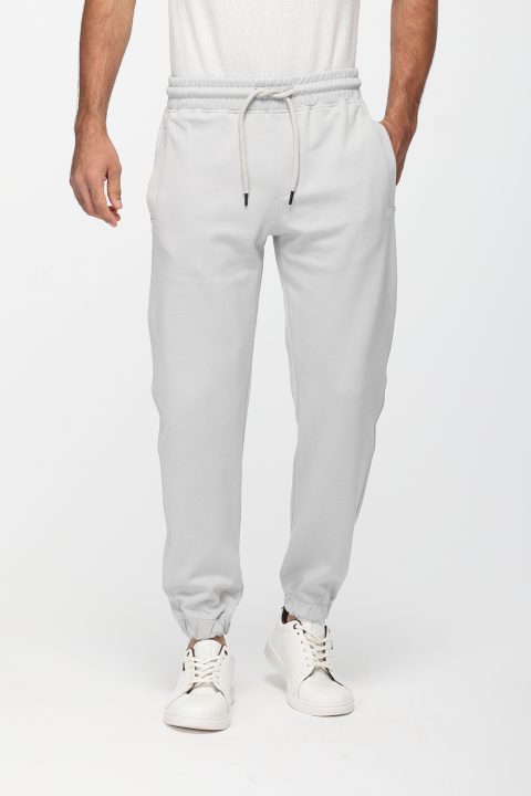 Regular Fit Sweat Pants Light Gray