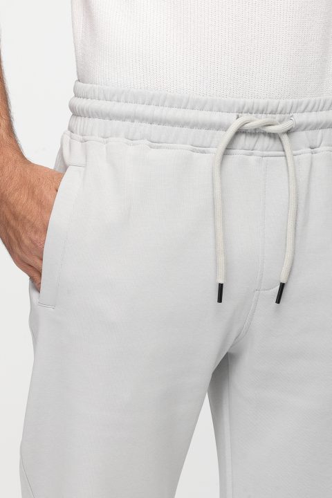 Regular Fit Sweat Pants Light Gray - Image 4