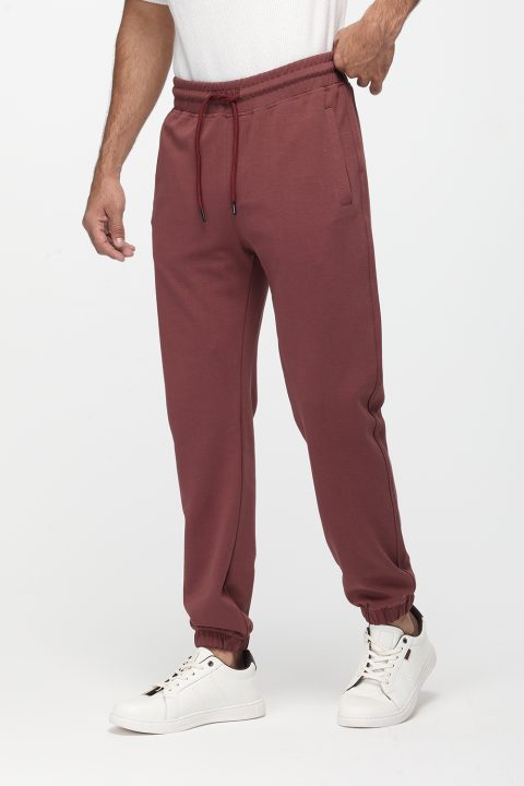 Regular Fit Sweat Pants Orange - Image 3