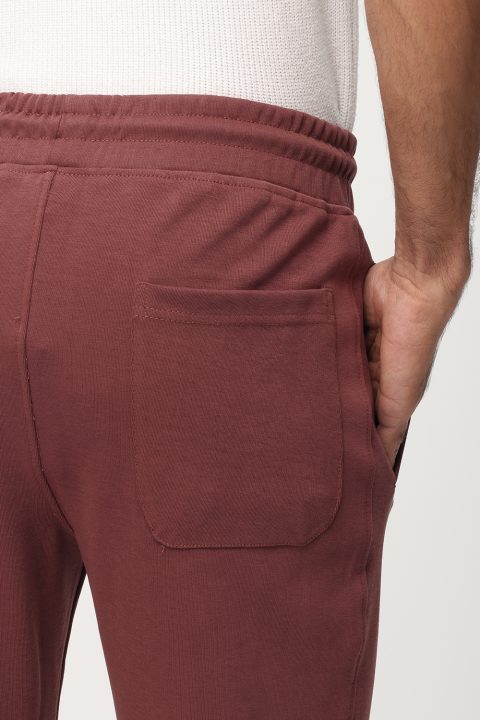 Regular Fit Sweat Pants Orange - Image 5