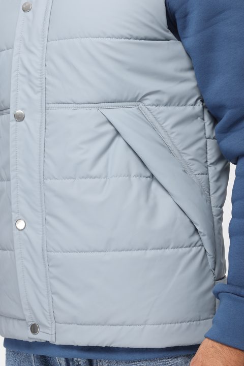 Regular Fit Vest Blue - Image 6