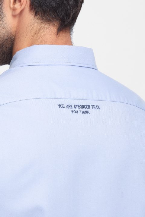 New Fit Shirt Light Blue - Image 4