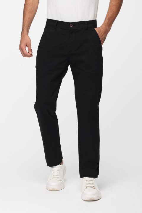 Slim Fit Chino Black